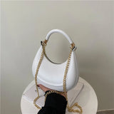 Women Chain Shoulder Underarm Bags Casual Ladies Small Purses Handbags