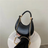 Women Chain Shoulder Underarm Bags Casual Ladies Small Purses Handbags