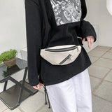 Women Chest Bag Pack Belt Waist PU Leather Crossbody Bag
