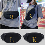 26 Letter Series Messenger Bag Crossbody Travel Waist Bag