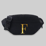 26 Letter Series Messenger Bag Crossbody Travel Waist Bag