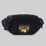 Women Chest Messenger Bags Travel Waist Bag Pew Series Pattern Shoulder Crossbod