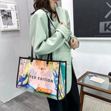 Women's Clear Tote PVC Waterproof Handbag