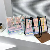Women's Clear Tote PVC Waterproof Handbag