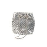 Women Clutch Bag Pearl Rhinestone Chain Party Shoulder Bag