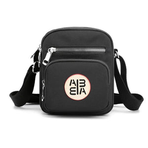 Vintage Small Messenger Bag Women's Clutch Nylon Handbag