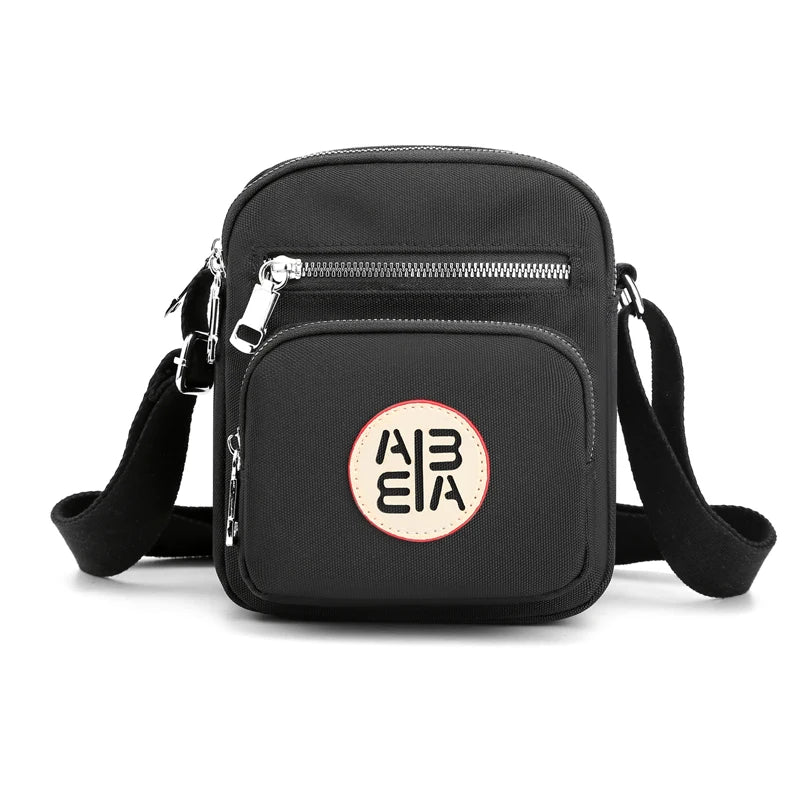 Nylon Women Clutch Messenger Bag Small Vintage Lady Handbag