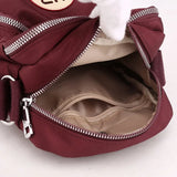Vintage Small Messenger Bag Women's Clutch Nylon Handbag