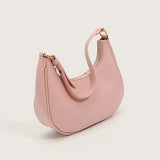 Women Shoulder Underarm Bags Zipper Handbag High Female Dumpling