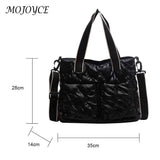 Women Cotton Padded Totes Adjustable Ladies Crossbody Bags