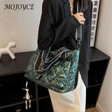 Women Cotton Padded Totes Adjustable Ladies Crossbody Bags