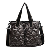 Cotton Padded Totes for Women, Large Capacity Crossbody Bags