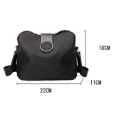 Patchwork Messenger Bag Soft Shoulder Small Flap Bag