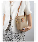 Women Crossbody Bag Leather Female Messenger Bags High Capacity Mobile Phone Bag
