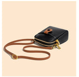 Women Crossbody Bag Leather Female Messenger Bags High Capacity Mobile Phone Bag