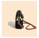Women Crossbody Bag Leather Female Messenger Bags High Capacity Mobile Phone Bag