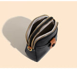 Women Crossbody Bag Leather Female Messenger Bags High Capacity Mobile Phone Bag