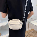 Women Crossbody Bag PU Leather Female Chain Messenger Bags Small Shoulder Handba