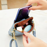 Women Crossbody Bag PU Leather Mobile Phone Bags Small Female Messenger Bag