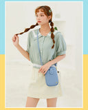 Women Crossbody Bag PU Leather Mobile Phone Bags Small Female Messenger Bag