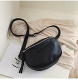 Women Crossbody Bag PU Leather Waist Bags Female Shoulder Handbag