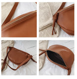 Women Crossbody Bag PU Leather Waist Bags Female Shoulder Handbag