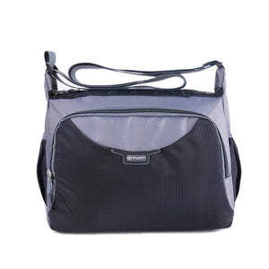 Women Crossbody Bag Shoulder Bag Casual Nylon Messenger Bag Multilayer