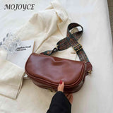 Women Crossbody Bags PU Leather Shoulder Messenger Bags Adjustable Strap