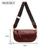 Women Crossbody Bags PU Leather Shoulder Messenger Bags Adjustable Strap