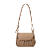 Solid Crossbody Bag for Women - Shoulder Handbag Purse Messenger Bags