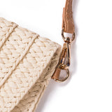 Straw Crossbody Envelope Bag Beach Shoulder Handbag
