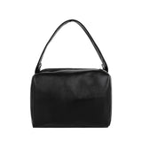 Women Crossbody Shoulder Bag PU Leather Solid Ladies Pleated Multifunctional Bag