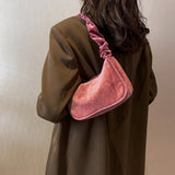 Vintage Velvet Women's Crossbody Bag Evening Party Purse