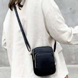Women Crossbody Shoulder Bag Zipper Handbag Wrist Purse