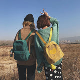 Women Backpack Teenagers Girls Small Backpacks Feminine Packbag