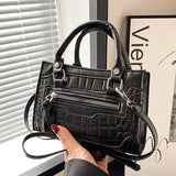 Mini Crossbody Stone Pattern Shoulder Bag Green