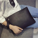 Women Party Clutches PU Leather Envelope Clutch Bag Handbag
