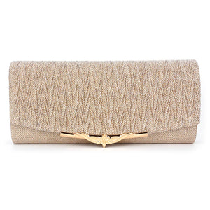 Glitter Evening Bag Wedding Clutch Handbag Chain Shoulder Bag