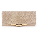 Glitter Evening Bag Wedding Clutch Handbag Chain Shoulder Bag