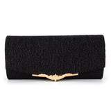Glitter Evening Bag Wedding Clutch Handbag Chain Shoulder Bag