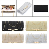 Glitter Shoulder Bag for Party Banquet Prom - Large Capacity Purse