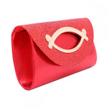 Diamond Sequin Clutch Red Wedding Purse Lady Party Clutches