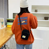 Women Corduroy Messenger Bag Multi-layer Shoulder Crossbody Shopper Handbag