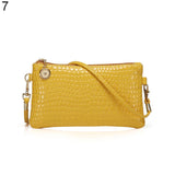 Faux Leather Crossbody Phone Bag with Zipper