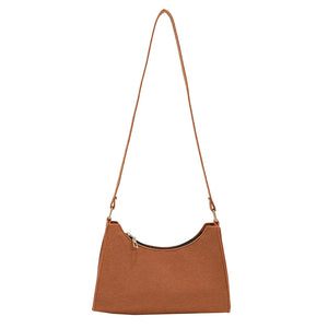 Women Solid Shoulder Bag Casual All-match Messenger Handbags