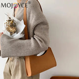 Women Solid Shoulder Bag Casual All-match Messenger Handbags