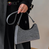 Women Solid Shoulder Bag Casual All-match Messenger Handbags