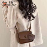 Women Tote Bag with Bear Pendant PU Leather Soft Solid for Vacation
