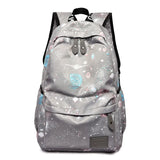 Women Galaxy Dream Backpack Teenager Girls Shoulder Bags Waterproof Travel Bag