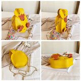 Women Girl Duck Crossbody Messenger Shoulder Bag